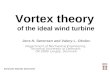 Vortex theory of the ideal wind turbine