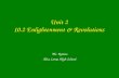 Unit 2 10.2 Enlightenment & Revolutions