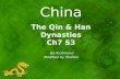 China The Qin & Han Dynasties Ch7 S3