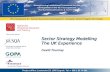 Sector Strategy Modelling The UK Experience David Tournay