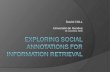 Exploring Social Annotations for Information Retrieval