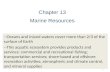 Chapter 13 Marine Resources