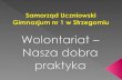Samorząd Uczniowski Gimnazjum nr 1 w Strzegomiu