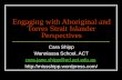 Engaging with Aboriginal and Torres Strait Islander Perspectives