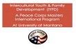 Intercultural Youth & Family Development  (IYFD)    A Peace Corps Masters International Program