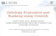 Ontology Evaluation and Ranking using OntoQA