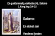 En guddommelig vækkelse (4),  Salomo 1.Kong.kap.3:4-15