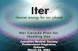 Iter Canada Plan for Hosting Iter