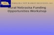 Rural Nebraska Funding Opportunities Workshop