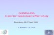 GUINEA-PIG: A tool for beam-beam effect study