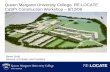 Queen Margaret University College  RE:LOCATE CaSPr Construction Workshop – 8/12/06
