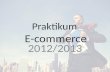 Praktikum  E-commerce