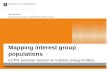 Mapping interest group populations