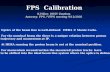 FPS  Calibration