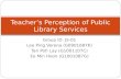 Teacher’s Perception of Public Library Services