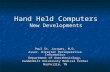 Hand Held Computers New Developments