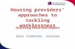 Housing providers’ approaches to tackling worklessness