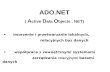 ADO.NET (  A ctive  D ata  O bjects . NET) ·    tworzenie i przetwarzanie lokalnych,