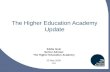 The Higher Education Academy Update