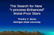 The Search for New   “r-process-Enhanced” Metal-Poor Stars