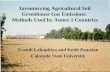 Inventorying Agricultural Soil Greenhouse Gas Emissions:  Methods Used by Annex 1 Countries