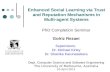 Enhanced Social Learning via Trust and Reputation Mechanisms in Multi-agent Systems