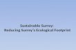 Sustainable Surrey:  Reducing Surrey’s Ecological Footprint