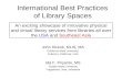 International Best Practices  of Library Spaces