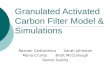 Granulated Activated Carbon Filter Model & Simulations