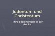 Judentum und Christentum