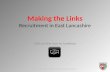 Making the Links Recruitment in East Lancashire