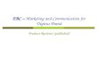 EBC –  Marketing and Communication for Digitus Brand