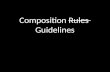 Composition  Rules  Guidelines