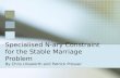 Specialised N-ary Constraint for the Stable Marriage Problem