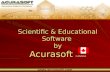 Scientific & Educational Software  by Acurasoft  CANADA