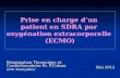 Prise en charge d’un  patient en SDRA par  oxygénation extracorporelle  (ECMO)