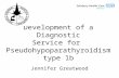 Development of a Diagnostic Service for  Pseudohypoparathyroidism type 1b