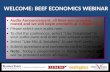 WELCOME: BEEF ECONOMICS WEBINAR