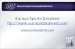 Europa Sports Datafeed