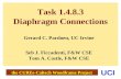 Task 1.4.8.3 Diaphragm Connections