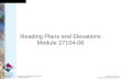Reading Plans and Elevations Module 27104-06