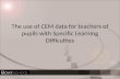 The use of CEM data for teachers of pupils with Specific Learning Difficulties