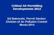 Ed Bakowski, Permit Section  Division of Air Pollution Control  Illinois EPA
