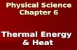Physical Science Chapter 6