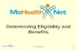 Determining Eligibility and Benefits