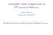 Computational Complexity & Differential Privacy