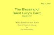 The Blessing of Saint Lucy’s Farm Naples NY
