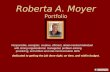 Roberta A. Moyer Portfolio