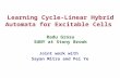 Learning Cycle-Linear Hybrid Automata for Excitable Cells Radu Grosu SUNY at Stony Brook