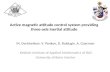 Active magnetic attitude control system providing three-axis inertial attitude